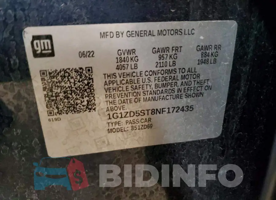 1G1ZD5ST8NF172435 Photo# 12