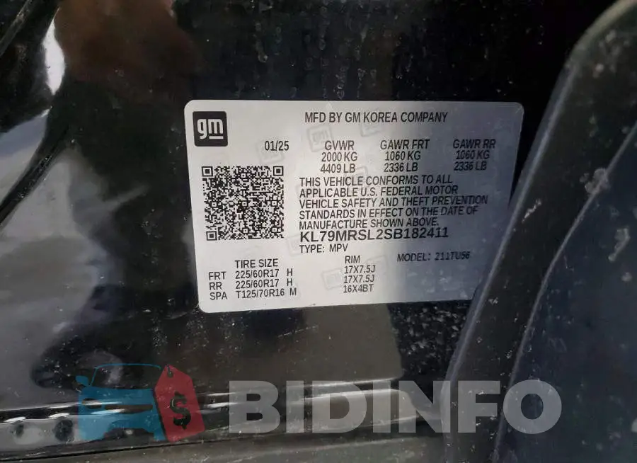 KL79MRSL2SB182411 Photo# 13
