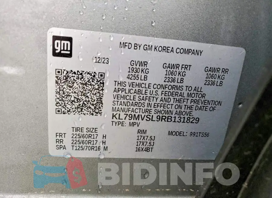 KL79MVSL9RB131829 Photo# 13