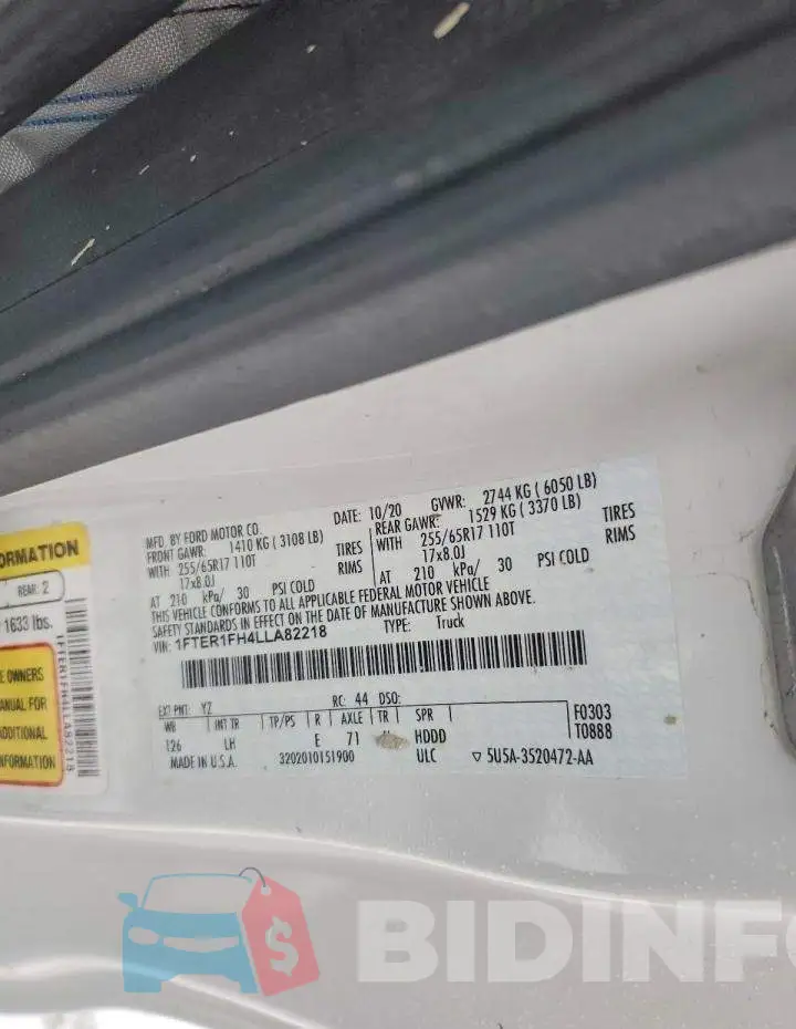 1FTER1FH4LLA82218 Photo# 12