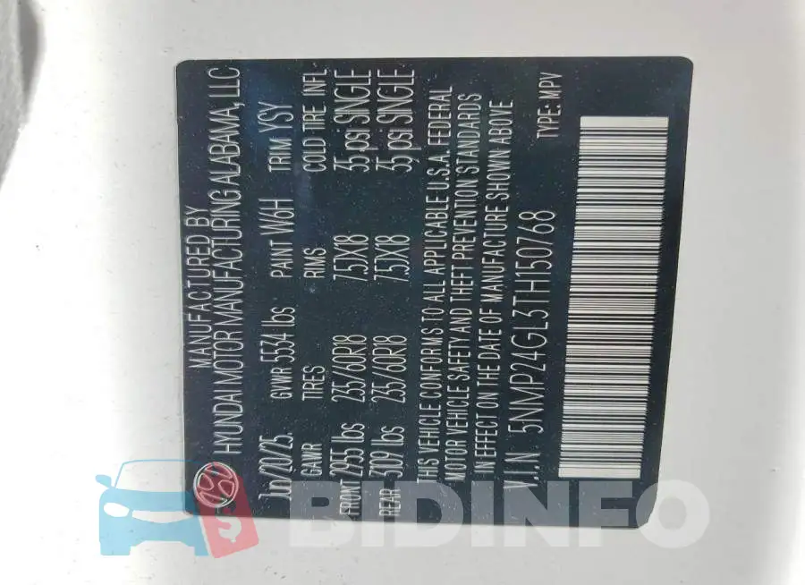 5NMP24GL3TH150768 Photo# 13