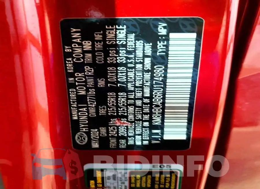 KM8HBCAB6RU174980 Photo# 13
