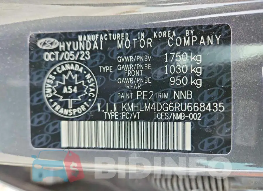 KMHLM4DG6RU668435 Photo# 12