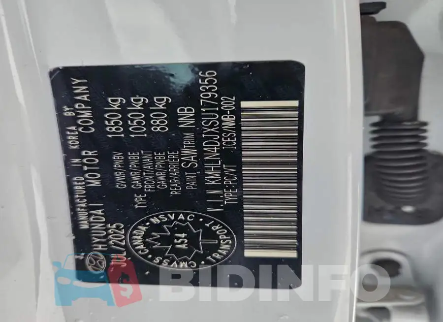KMHLN4DJXSU179356 Photo# 12