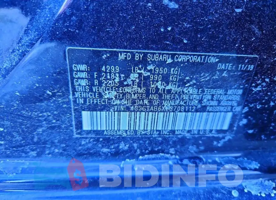 4S3GTAB6XL3708112 Photo# 12