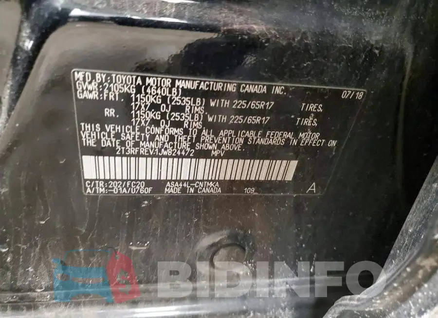 2T3RFREV1JW824472 Photo# 13