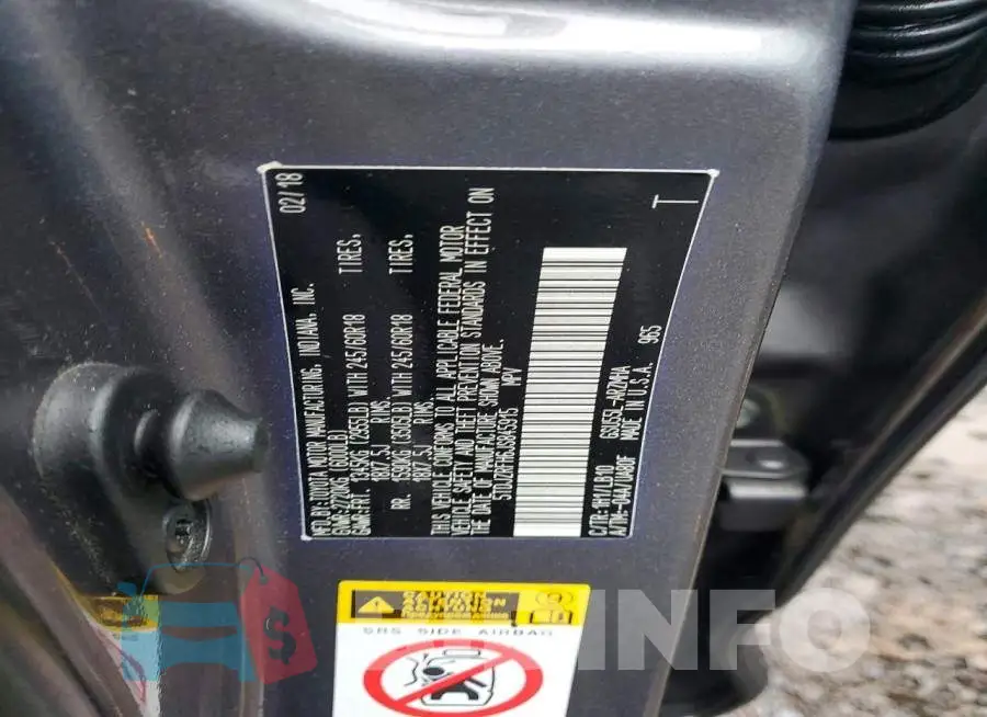 5TDJZRFH6JS845915 Photo# 13