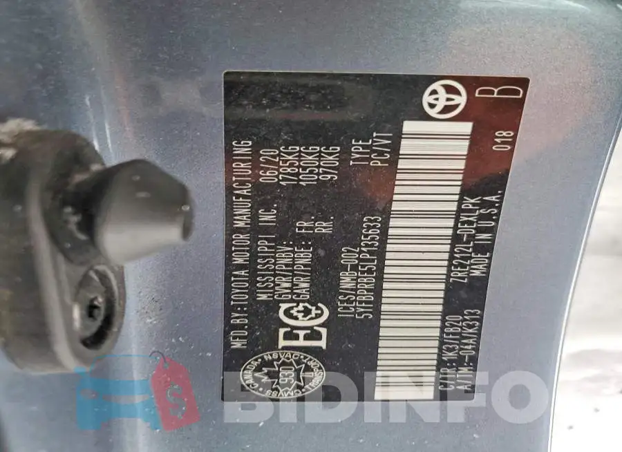5YFBPRBE5LP135633 Photo# 12