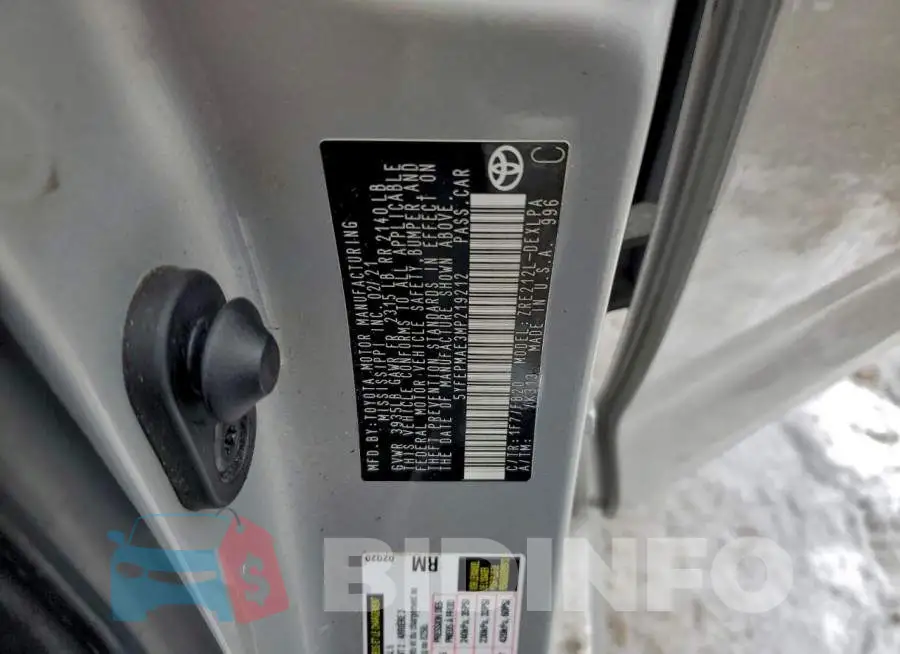 5YFEPMAE3MP219212 Photo# 12