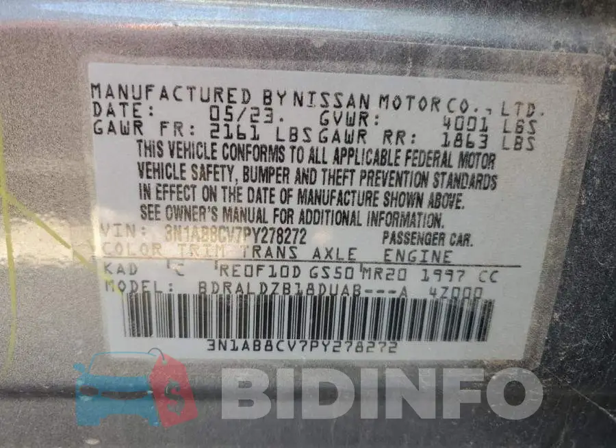 3N1AB8CV7PY278272 Photo# 13