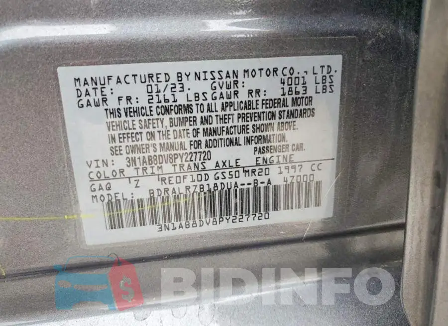 3N1AB8DV8PY227720 Photo# 12