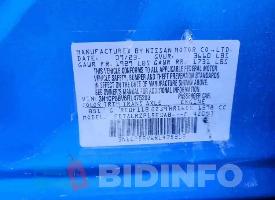 3N1CP5BV6RL475203 Photo# 13