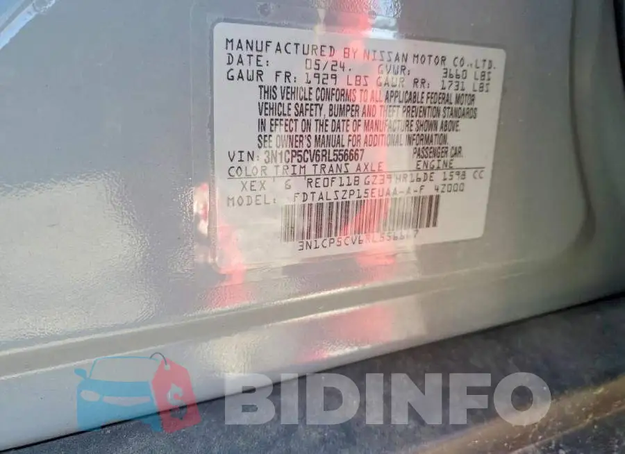 3N1CP5CV6RL556667 Photo# 13