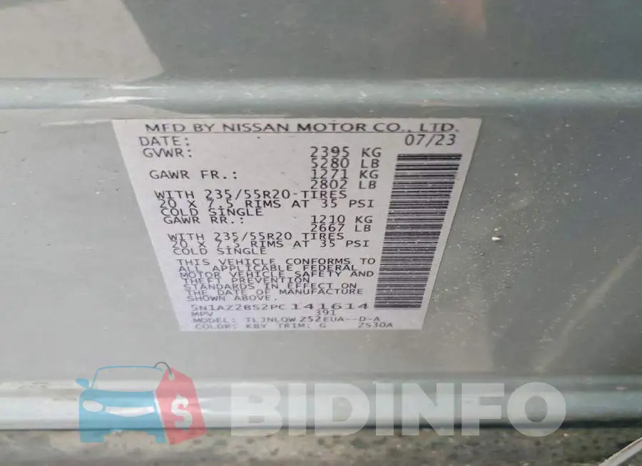 5N1AZ2BS2PC141614 Photo# 13