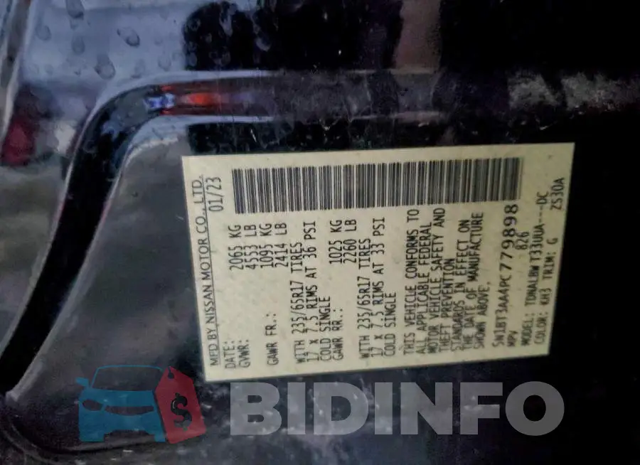 5N1BT3AA4PC779898 Photo# 14