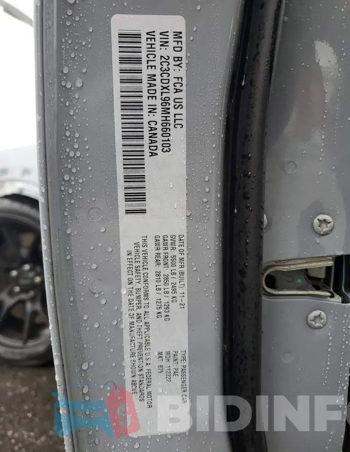 2C3CDXL96MH660103 Photo# 12