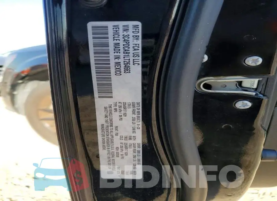 3C4PDCAB1LT264663 Photo# 13