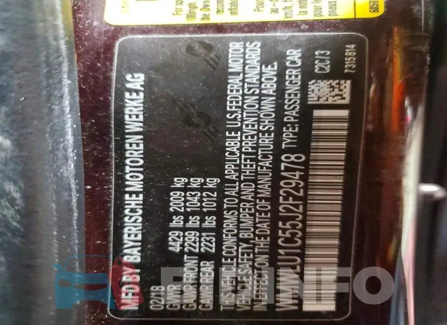 WMWLU1C55J2F29478 Photo# 12