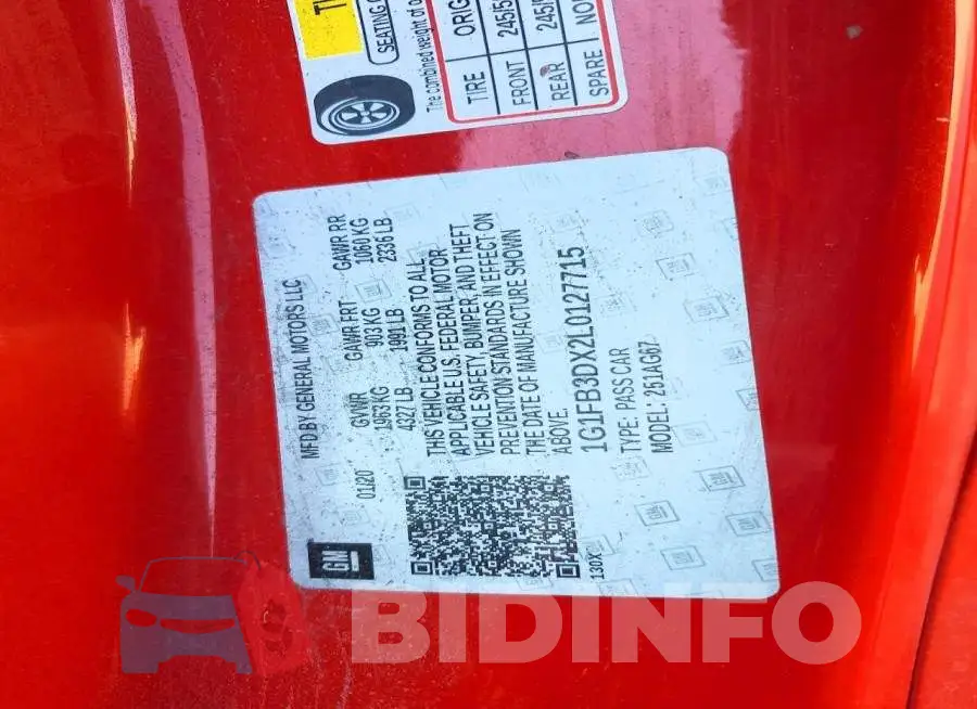1G1FB3DX2L0127715 Photo# 12