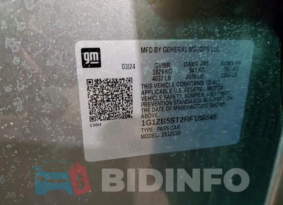 1G1ZB5ST2RF188545 Photo# 12