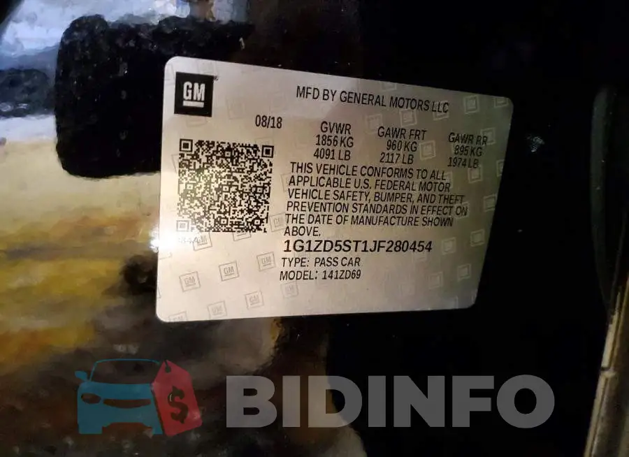 1G1ZD5ST1JF280454 Photo# 12