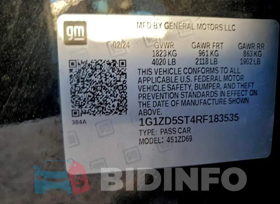 1G1ZD5ST4RF183535 Photo# 12
