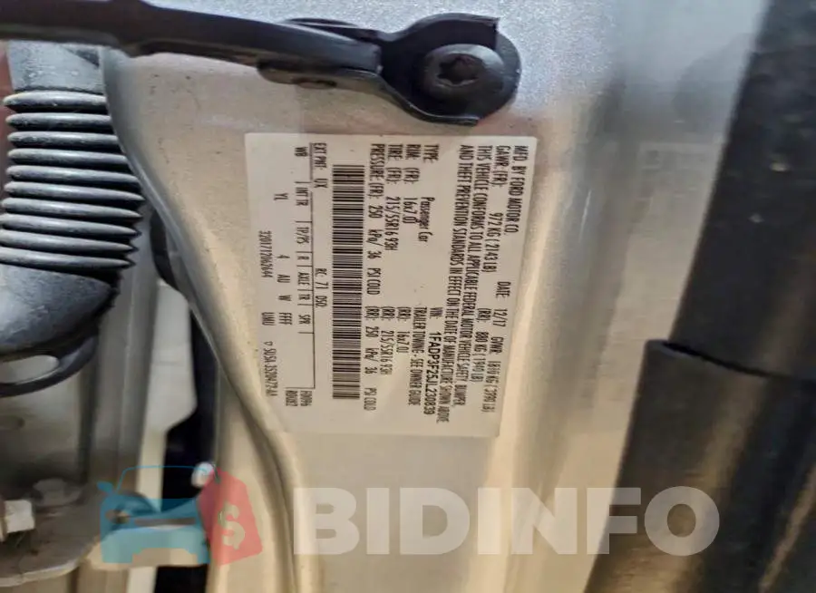 1FADP3F25JL230839 Photo# 12