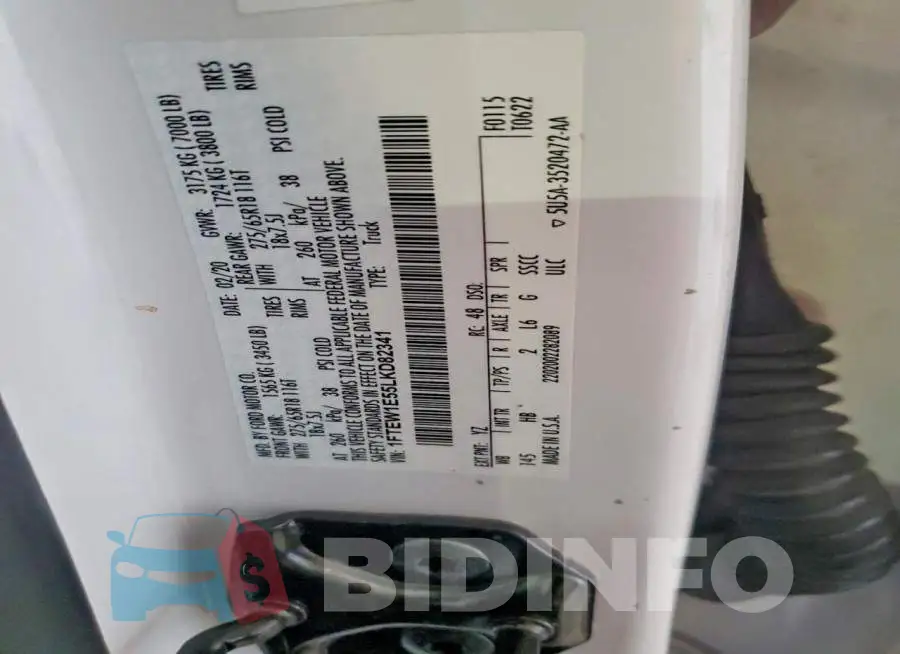 1FTEW1E55LKD82341 Photo# 12