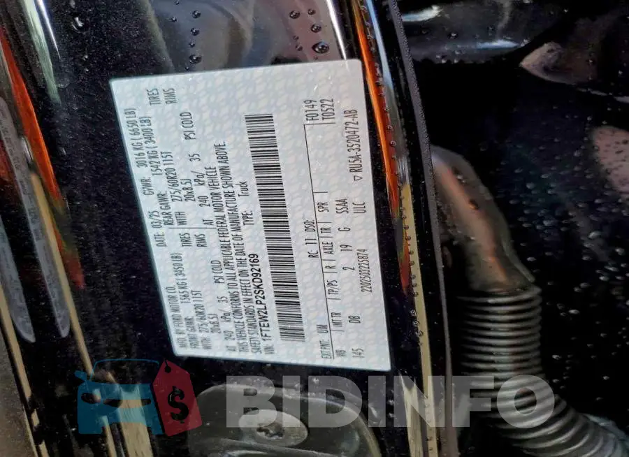 1FTEW2LP2SKD92169 Photo# 12