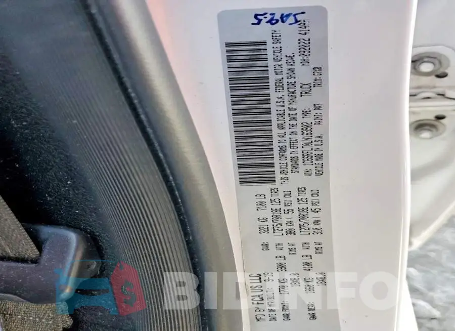 1C6SRFLT0LN163902 Photo# 12