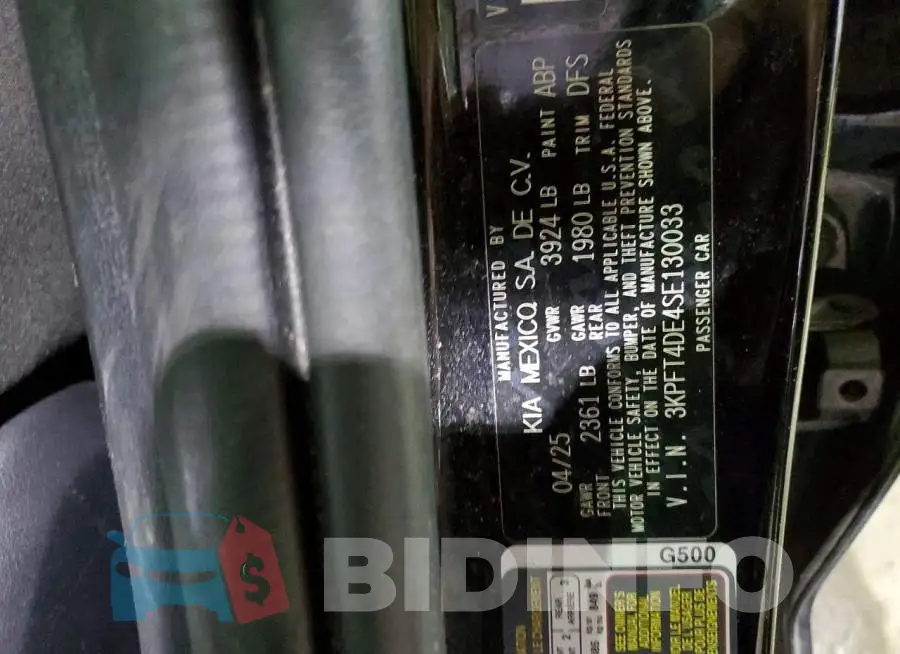 3KPFT4DE4SE130033 Photo# 13