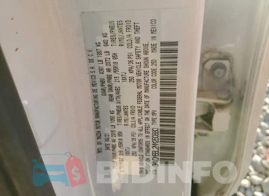 3MVDMBBL2MM260880 Photo# 13