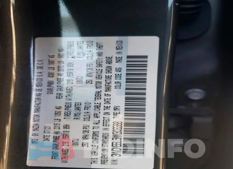 3MVDMBBL6MM303388 Photo# 13