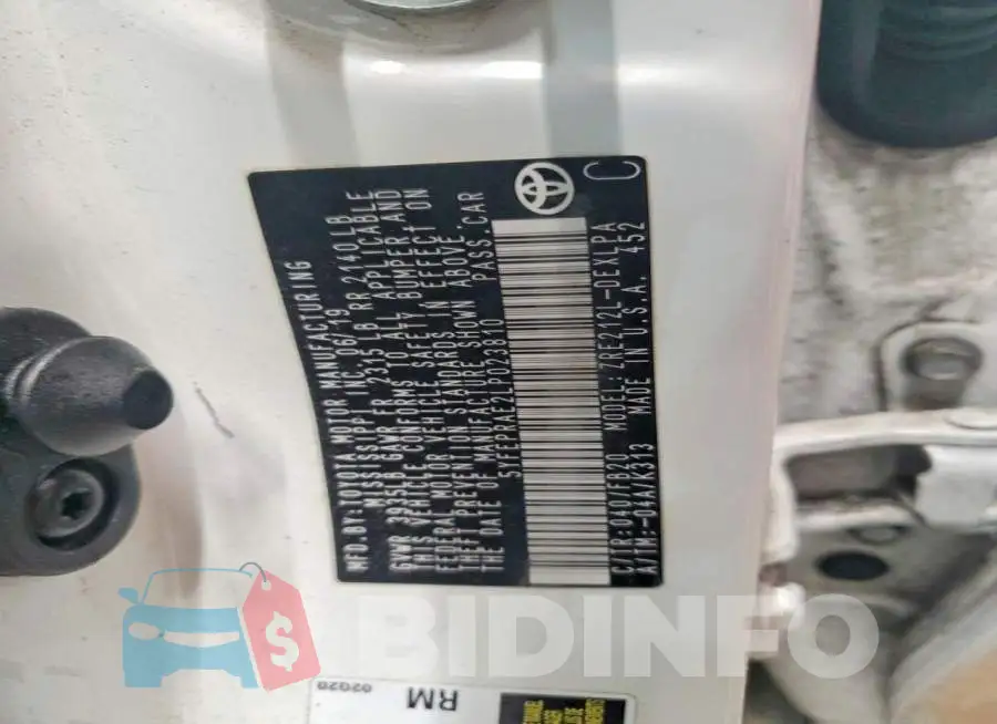 5YFEPRAE2LP023810 Photo# 11