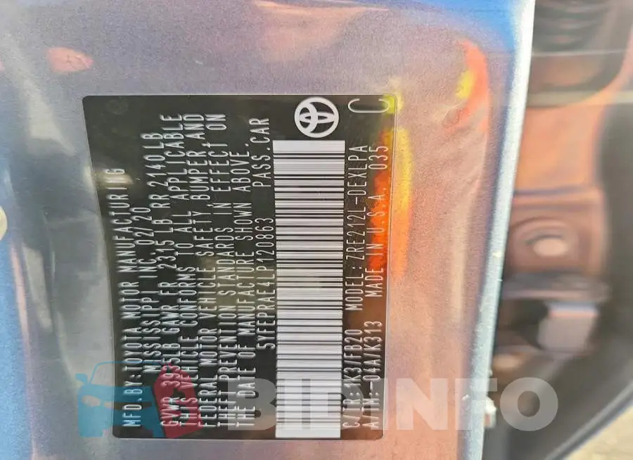 5YFEPRAE4LP120863 Photo# 13