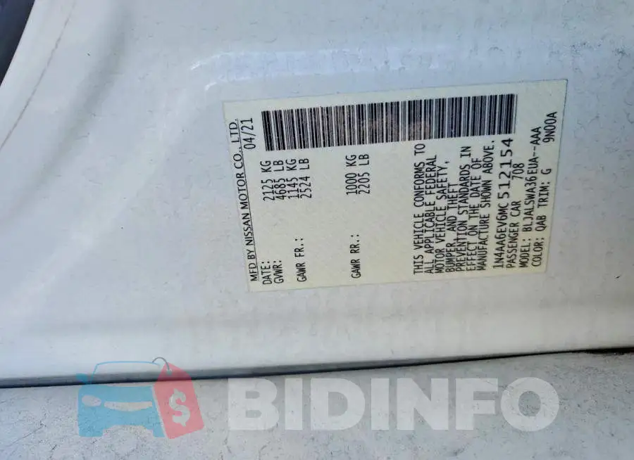 1N4AA6EV6MC512154 Photo# 12