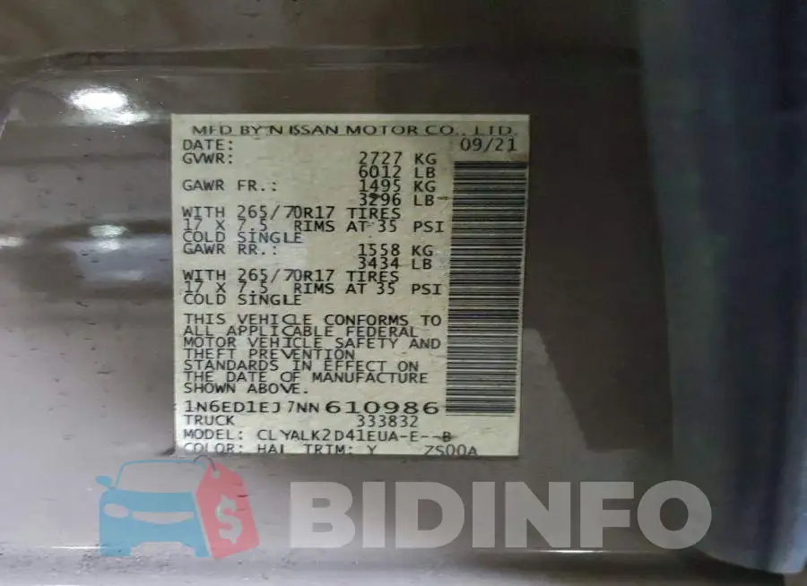 1N6ED1EJ7NN610986 Photo# 13