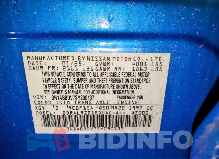 3N1AB8DV7SY290137 Photo# 12