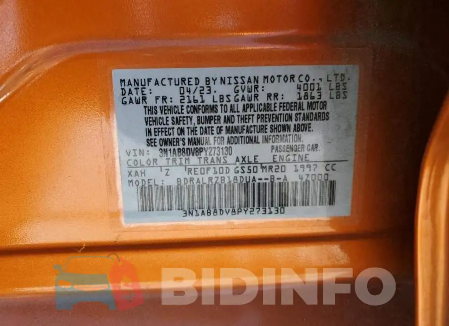 3N1AB8DV8PY273130 Photo# 12