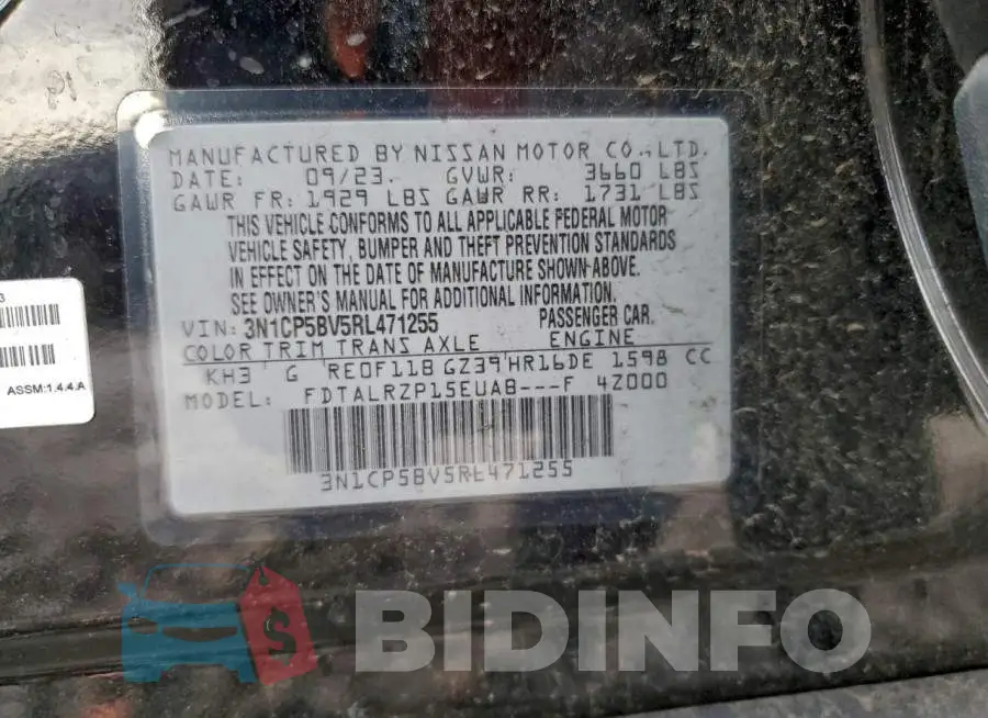 3N1CP5BV5RL471255 Photo# 12