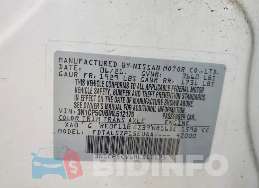 3N1CP5CV6ML512175 Photo# 12
