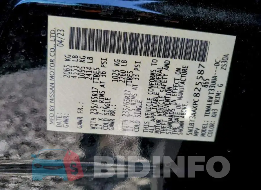 5N1BT3AAXPC825587 Photo# 12