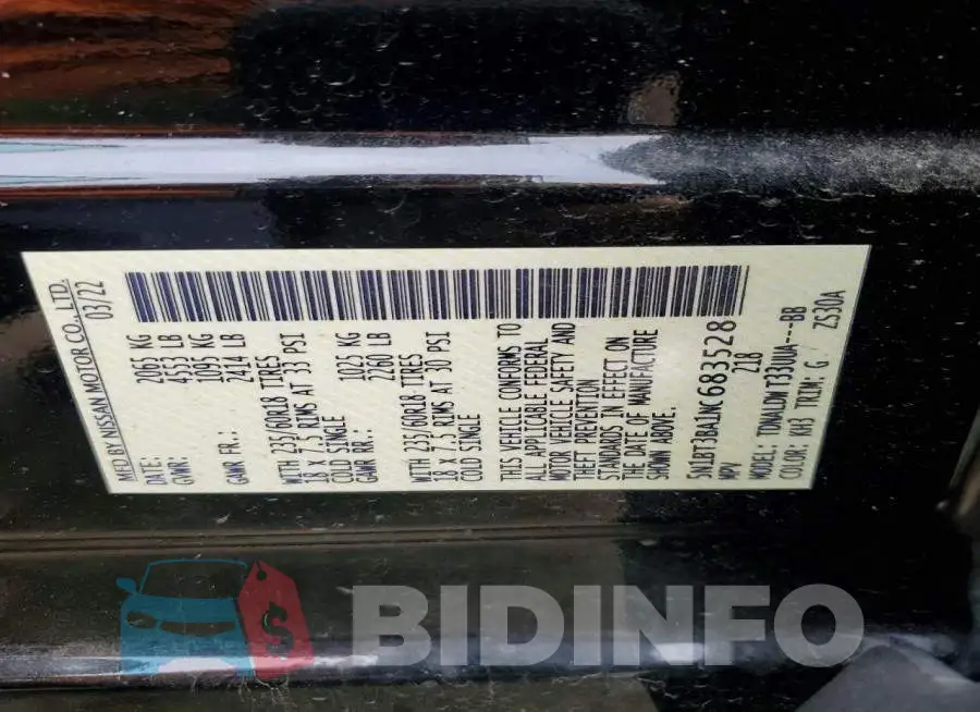 5N1BT3BA1NC683528 Photo# 13