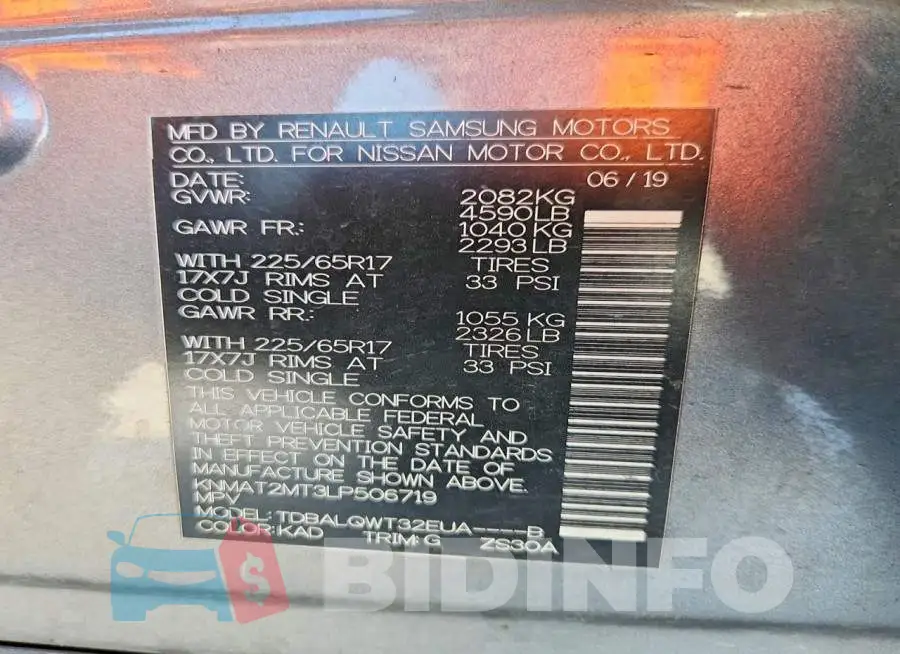 KNMAT2MT3LP506719 Photo# 13
