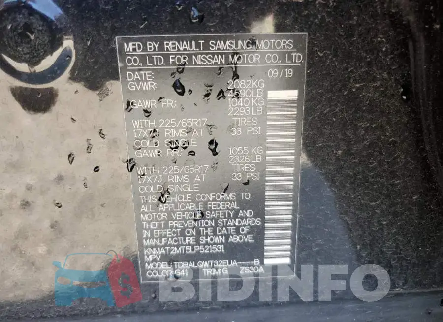 KNMAT2MT5LP521531 Photo# 12