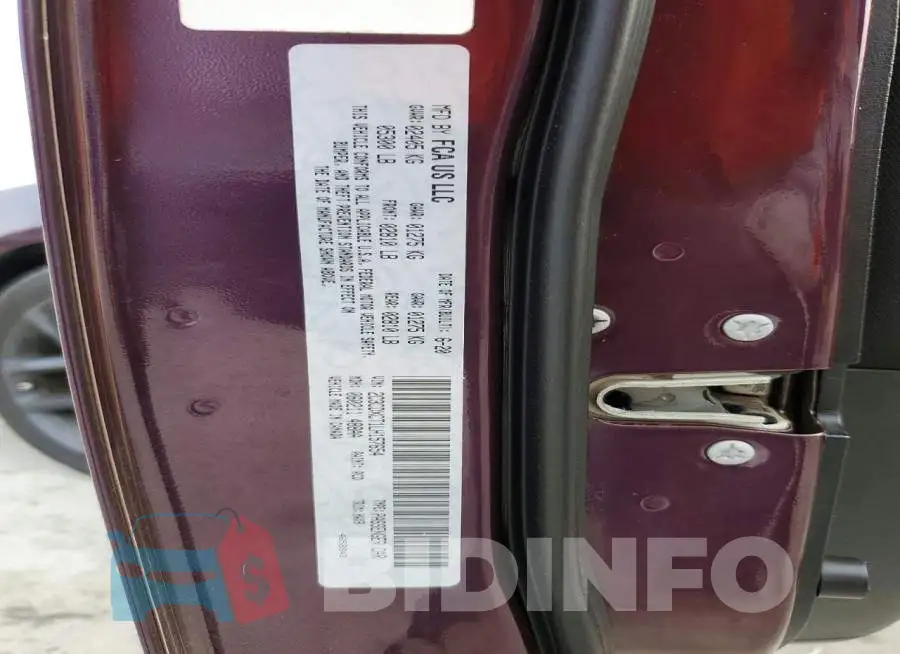 2C3CDXCT1LH157654 Photo# 12