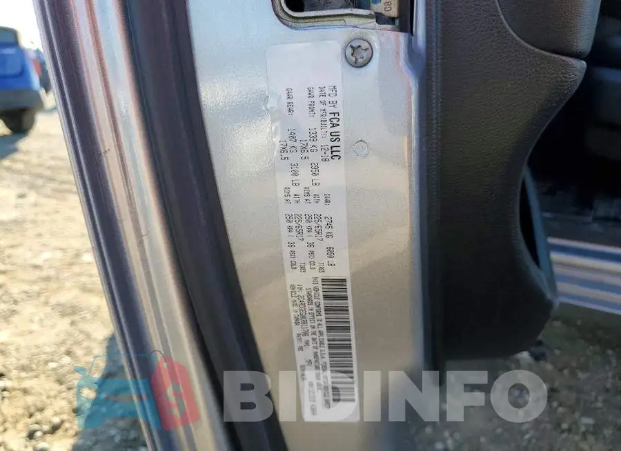2C4RDGEGXKR611706 Photo# 13