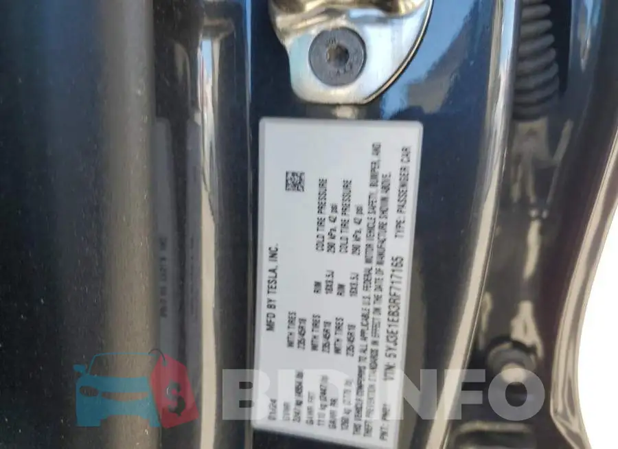5YJ3E1EB3RF717165 Photo# 13