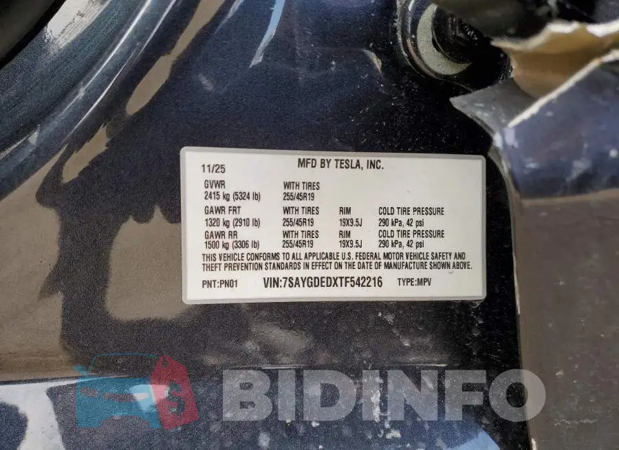 7SAYGDEDXTF542216 Photo# 12