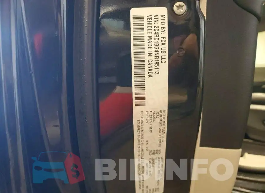 2C4RC1BG4NR195113 Photo# 13
